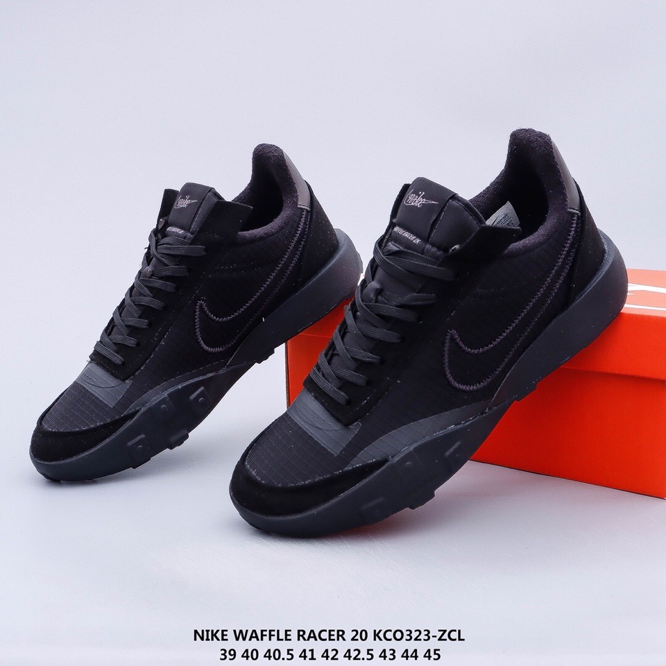 Nike Waffle Racer 20 KCO Black Shoes - Click Image to Close